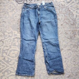 Levi Strauss Signature Mid Rise Bootcut Jeans Blue 14